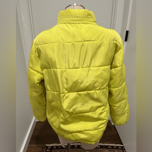 Sanctuary light neon green puffer jacket - Picture 8 of 8